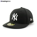 ニューエラ キャップ LP59FIFTY ニューヨーク ヤンキース MLB TEAM BASIC LOW CROWN FITTED CAP BLACK NEW ...