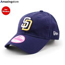 女性用 ニューエラ キャップ 9TWENTY ストラップバック サンディエゴ パドレス MLB CORE CLASSIC STRAPBACK CAP NAVY NEW ERA SAN DIEGO PADRES WOMEN'S 帽子 レディース 24_10(4)