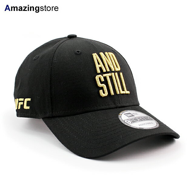 ニューエラ キャップ 9FORTY ストラップバック UFC STILL CHAMP STRAPBACK CAP BLACK NEW ERA 帽子 メ..
