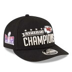 海外取寄 ニューエラ LP9FIFTY カンザスシティ チーフス NFL 2023 AFC CHAMPION LOCKER ROOM LOW PROFILE SNAPBACK BLACK NEW ERA KANSAS CITY CHIEFS 24_1_ 第58回スーパーボウル SBLVIII