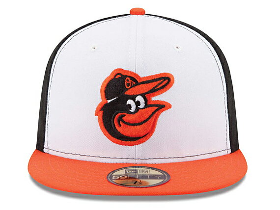 NEW ERA BALTIMORE ORIOLES  ニューエラ ボルチモア オリオールズ オンフィールド 59FIFTY FITTED CAP フィッテッド キャップ WHITE ホワイト 白 BLACK 