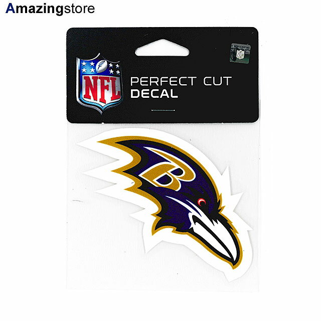 󥯥ե ƥå ܥ⥢ 쥤֥ NFL PERFECT CUT DECAL WINCRAFT BALTIMORE RAVENS [for3000 21_10_5ACC]