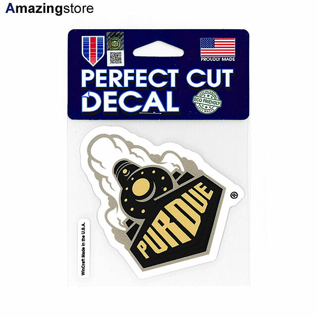 󥯥ե ƥå ѥǥ塼 ܥ顼᡼ NCAA PERFECT CUT DECAL WINCRAFT PURDUE BOILERMAKERS ǥ for3000 23_9RE_0907