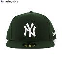 【あす楽】ニューエラ 59FIFTY ニューヨーク ヤンキース 【MLB TEAM-BASIC FITTED CAP/DK GREEN】 NEW ERA NEW YORK YANKEES グリーン /GRN BIG_SIZE 22_11_5NE