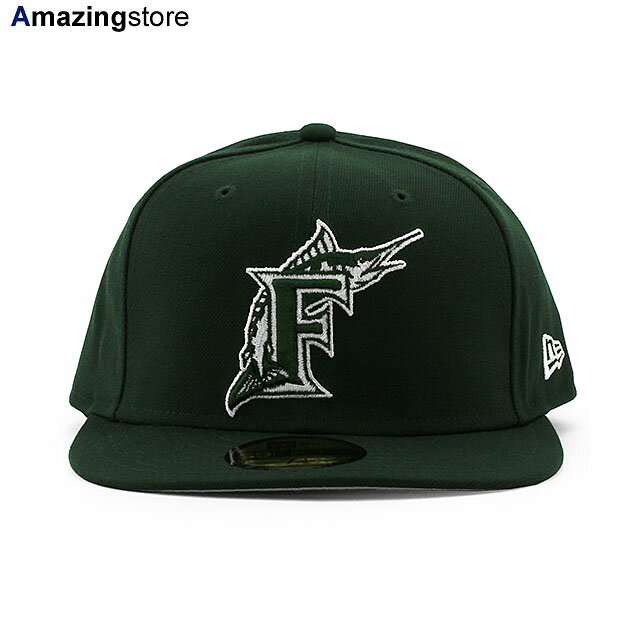 ニューエラ 59FIFTY フロリダ マーリンズ  NEW ERA FLORIDA MARLINS グリーン 