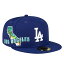 ˥塼 59FIFTY 󥼥륹 ɥ㡼 MLB STATEVIEW FITTED CAP ROYAL BLUE NEW ERA LOS ANGELES DODGERS 24_1