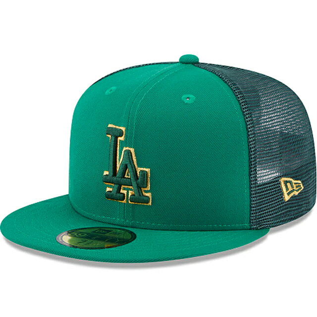 ニューエラ 59FIFTY ロサンゼルス ドジャース MLB 2023 ST PATRICKS DAY FITTED CAP GREEN NEW ERA LOS ANGELES DODGERS 24_1