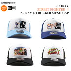 ニューエラ 9FORTY ストリートファイターII A-FRAME TRUCKER MESH CAP NEW ERA STREET FIGHTER 2 24__NEJP