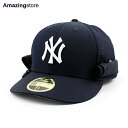 ニューエラ アウトドア LP59FIFTY YOSHIDA BROS ニューヨーク ヤンキース MLB LOW-CROWN FITTED CAP NAVY NE...