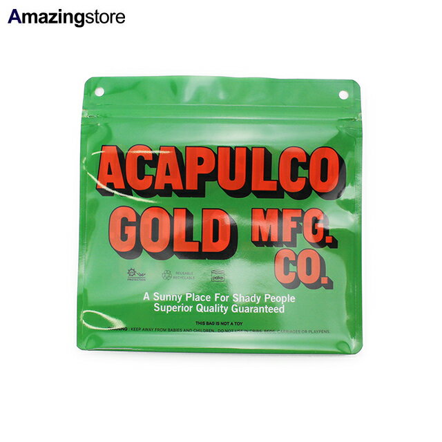アカプルコ ゴールド SMELL PROOF BAG (Collab with Pake®) ACAPULCO GOLD 24_6 24_7