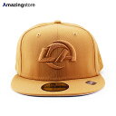 ニューエラ キャップ 59FIFTY ロサンゼルス ラムズ NFL TEAM BASIC FITTED CAP LIGHT BRONZE NEW ERA LOS...