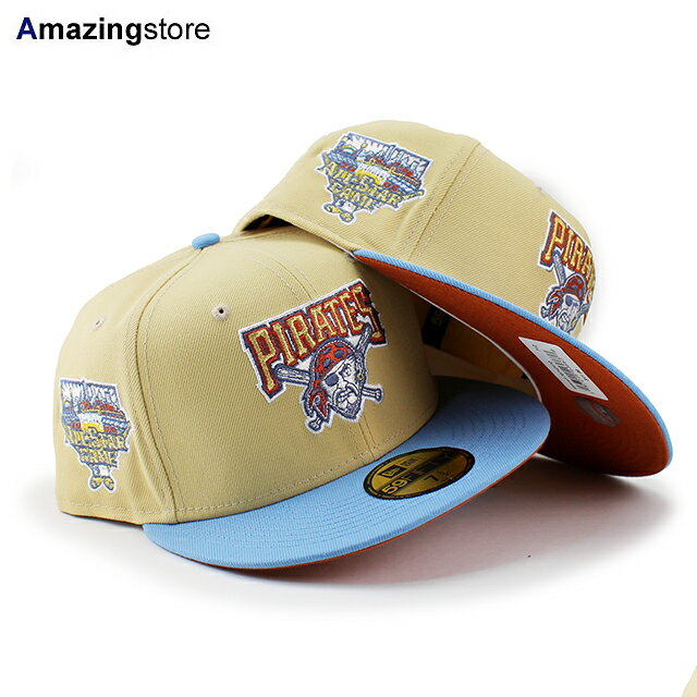 楽天Amazingstoreニューエラ キャップ 59FIFTY ピッツバーグ パイレーツ MLB 2006 ALL STAR GAME RUST BOTTOM FITTED CAP VEGAS GOLD NEW ERA PITTSBURGH PIRATES 23_12_5NE