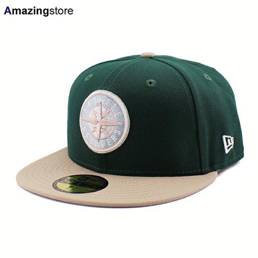 ニューエラ キャップ 59FIFTY シアトル マリナーズ MLB TEAM BASIC FITTED CAP DARK GREEN NEW ERA SEATTLE MARINERS ニューエラ キャップ 59FIFTY シアトル マリナーズ MLB TEAM BASIC FITTED CAP DARK GREEN NEW ERA SEATTLE MARINERS
