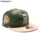 ニューエラ キャップ 59FIFTY カンザスシティ ロイヤルス MLB 40TH ANNIVERSARY FITTED CAP WOODLAND CAMO N...
