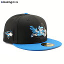 ニューエラ キャップ 59FIFTY トロント ブルージェイズ MLB TEAM BASIC MASCOT FITTED CAP BLACK NEW ERA T...