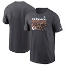 CO iCL JUXVeB `[tX NFL 2023 AFC CHAMPION LOCKER ROOM TROPHY COLLECTION T-SHIRT NIKE KANSAS CITY CHIEFS 24_1_ 58X[p[{E SBLVIII