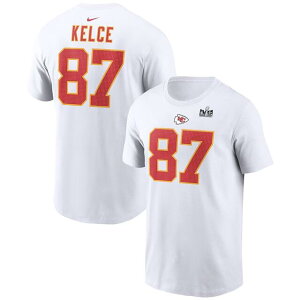 海外取寄 ナイキ トラビス ケルシー カンザスシティ チーフス NFL SUPER BOWL LVIII PATCH PLAYER NAME&NUMBER T-SHIRT NIKE KANSAS CITY CHIEFS TRAVIS KELCE 24_1_ 第58回スーパーボウル SBLVIII