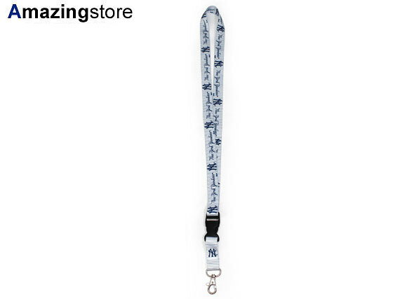 WINCRAFT 【NEW YORK YANKEES LANYARD DETACHABLE BUCKLE/WHT】 ウィンクラフト 二ューヨーク ヤンキース [for3000 18_7RE]