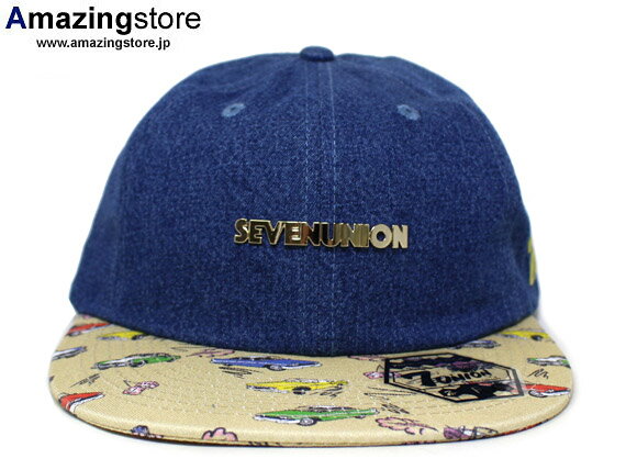 7UNION 7S HAVANA VINTAGE CAR/BLUE DENIM 7˥ ֥˥ ȥåץХå ֥롼  ǥ˥ [˹  ǥ SevenUnion CALIF 17_7_2SEB17_7_3]