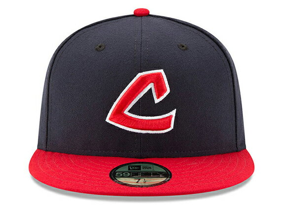 NEW ERA CLEVELAND INDIANS 【TURN-BACK-THE-CLOCK/NAVY-RED】 ニューエラ クリーブランド インディアンス 59FIFTY フィッテッド キャップ FITTED CAP ネイビー レッド 紺 赤 [帽子 メンズ レディース 17_8_2 17_8_3]