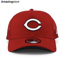 ニューエラ 9FORTY メッシュキャップ 広島東洋カープ NPB A-FRAME TRUCKER MESH CAP RED NEW ERA HIROSHIMA TOYO CARP 帽子 メンズ レディース レッド /RED 24_4RE_0425