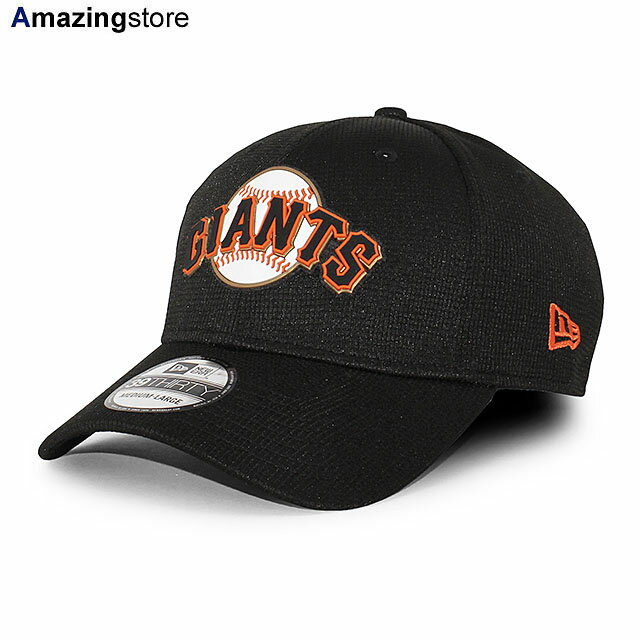 【あす楽対応】ニューエラ 39THIRTY サンフランシスコ ジャイアンツ 【MLB CLUBHOUSE FLEX FIT CAP/BLACK】 NEW ERA SAN FRANCISCO GIANTS ブラック /BLK 21_2_1NE