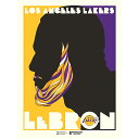 【代引不可】NBA ロサンゼルス レイカーズ ポスター【LEBRON JAMES PUSH GLASS SERIGRAPH LIMITED EDITION POSTER】LOS ANGELES LAKERS レブロン ジェームス FINALS MVP [21_2_1 PRINT ARTWORK]