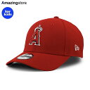 子供用 ニューエラ キャップ 9FORTY ロサンゼルス エンゼルス YOUTH MLB THE LEAGUE ADJUSTABLE CAP RED NEW ERA LOS ANGELES ANGELS 帽子 KIDS キッズ ユース チャイルド CHILD レッド /RED 23_11RE_11_27