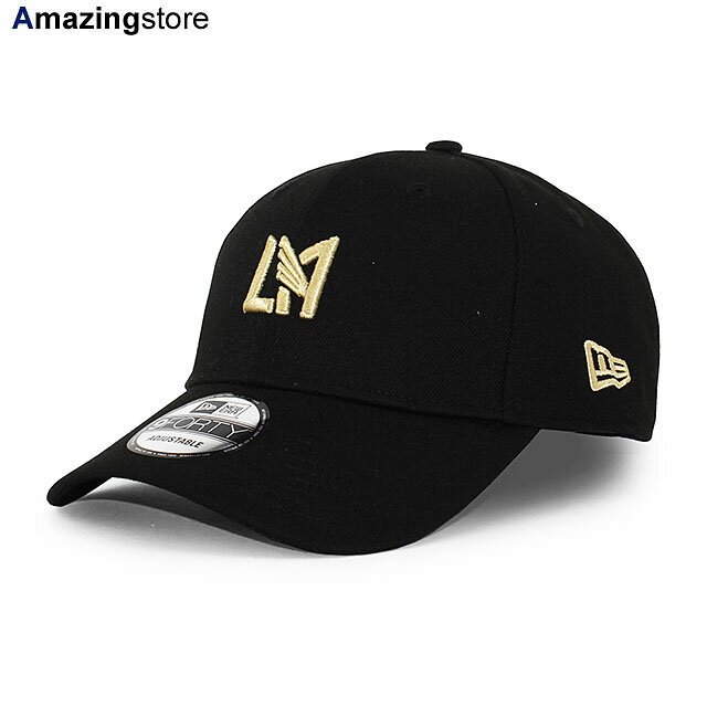 ニューエラ キャップ 9FORTY ロサンゼルス FC MLS THE LEAGUE ADJUSTABLE CAP BLACK NEW ERA LOS ANGELES FC LA FC 帽子 メンズ レディース 男女兼用 ブラック /BLK 23_12RE_12_29