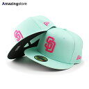 シティコネクト ニューエラ キャップ 59FIFTY サンディエゴ パドレス MLB CITY CONNECT FITTED CAP MINT NEW ERA SAN DIEGO PADRES 帽子 メンズ レディース 男女兼用 キャップ オーセンティック ON-FIELD オンフィールド ミント /MINT 24_4RE