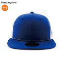 ニューエラ メッシュキャップ 59FIFTY BLANK SHADOW TECH MESH-BACK FITTED CAP ROYAL BLUE-WHITE N...