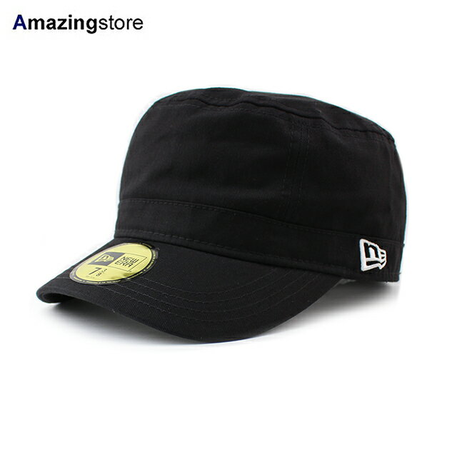 ニューエラ ワークキャップ WM-01 TWILL COTTON BLANK CAP BLACK WHITE FLAG NEW ERA WORK MILITARY 13..