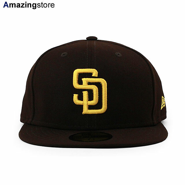 ニューエラ キャップ 59FIFTY サンディエゴ パドレス MLB ON FIELD AUTHENTIC GAME FITTED CAP BROWN NEW ERA SAN DIEGO PADRES 13554976 a70538424 帽子 メンズ レディース ブラウン /BRN BIG_SIZE 24_4RE_0409