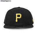 ニューエラ 9FIFTY スナップバック キャップ ピッツバーグ パイレーツ  NEW ERA PITTSBURGH PIRATES ブラック 