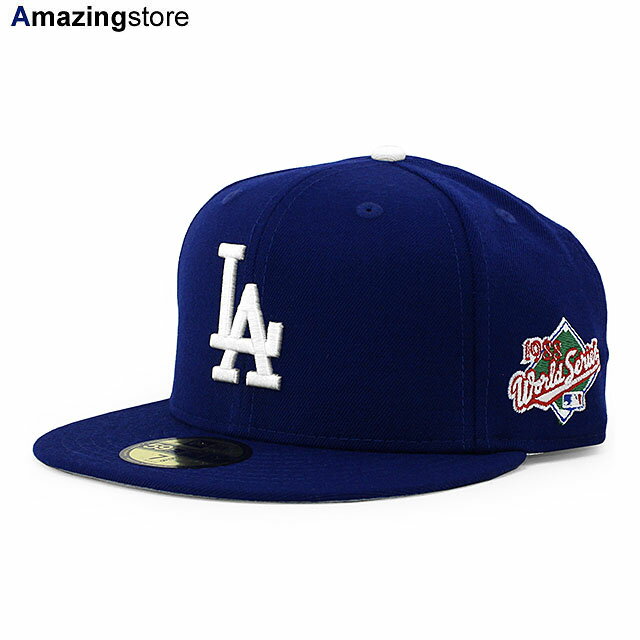 楽天Amazingstoreニューエラ キャップ 59FIFTY ロサンゼルス ドジャース MLB 1988 WORLD SERIES GAME FITTED CAP ROYAL BLUE NEW ERA LOS ANGELES DODGERS 帽子 メンズ レディース ブルー /RYL BIG_SIZE COLOR_BOTTOM 24_4RE_0422