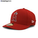 ニューエラ キャップ 59FIFTY ロサンゼルス エンゼルス MLB ON-FIELD AUTHENTIC GAME LC LOW CROWN FITTED ...