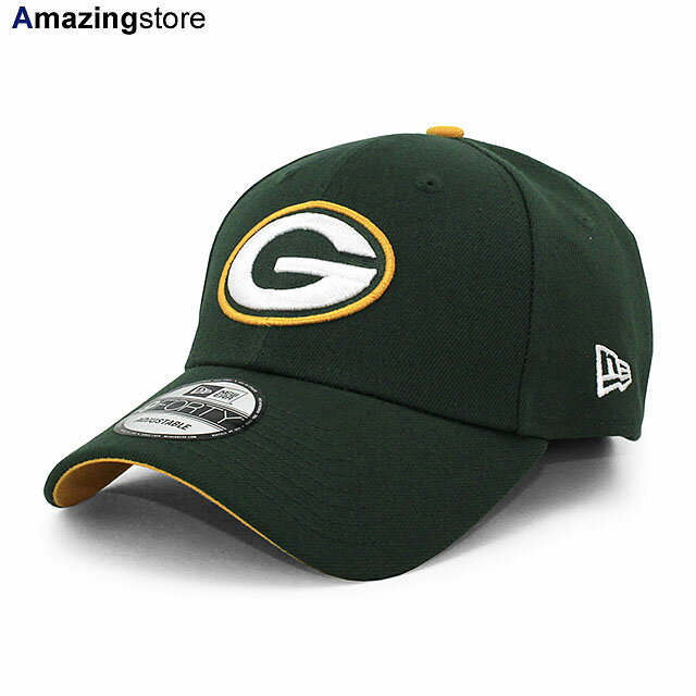 ニューエラ キャップ 9FORTY グリーンベイ パッカーズ NFL THE LEAGUE ADJUSTABLE CAP GREEN NEW ERA GREEN BAY PACKERS 帽子 メンズ レディース 男女兼用 グリーン /GRN 23_11RE_11_27