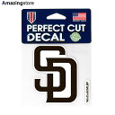 ウィンクラフト ステッカー サンディエゴ パドレス 【SAN DIEGO PADRES MLB PERFECT CUT DECAL】 WINCRAFT [for...