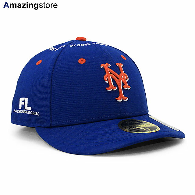 【代引不可】【あす楽対応】【FUTURAコラボ】ニューエラ 59FIFTY ニューヨーク メッツ 【MLB NY COLLABO FITTED CAP LP/RYL BLUE】 NEW ERA NEW YORK METS フューチュラ ブルー [20_9_5NE 20_10_1]