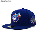 ニューエラ キャップ 59FIFTY トロント ブルージェイズ MLB 1993 WORLD SERIES GAME FITTED CAP ROYAL BLUE NEW ERA TORONTO BLUE JAYS 帽子 メンズ レディース 男女兼用 ブルー /RYL BIG_SIZE COLOR_BOTTOM 23_9RE_0907