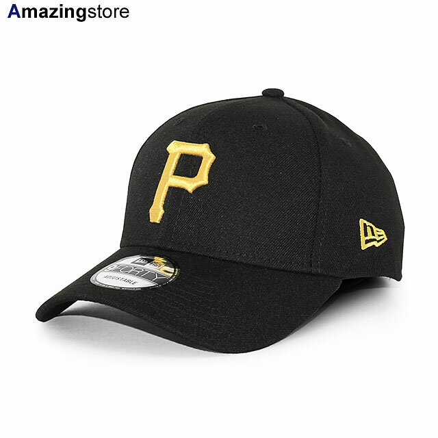 ニューエラ キャップ 9FORTY ピッツバーグ パイレーツ MLB THE LEAGUE GAME ADJUSTABLE CAP BLACK NEW ERA PITTSBURGH PIRATES 帽子 メンズ レディース 男女兼用 ブラック /BLK 24_4RE_0408