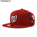 【MLBコラボ】 ニューエラ キャップ コラボ 59FIFTY ジョーフレッシュグッズ ワシントン ナショナルズ 【COLLABO FITTED CAP/RED...