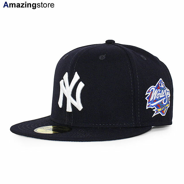 楽天Amazingstoreニューエラ キャップ 59FIFTY ニューヨーク ヤンキース MLB 1998 WORLD SERIES GAME FITTED CAP NAVY NEW ERA NEW YORK YANKEES 帽子 メンズ レディース 男女兼用 ネイビー /NAVY BIG_SIZE 24_5RE_0524