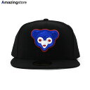 ニューエラ キャップ 59FIFTY シカゴ カブス MLB COOPERSTOWN FITTED CAP BLACK NEW ERA CHICAGO CUBS...