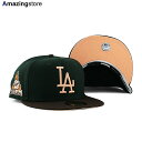 ニューエラ キャップ 59FIFTY ロサンゼルス ドジャース MLB 1959 WORLD SERIES PEACH BOTTOM FITTED CAP DA...