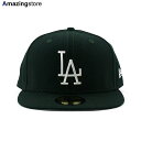 ニューエラ キャップ 59FIFTY ロサンゼルス ドジャース MLB WOOL COOPERSTOWN TEAM BASIC FITTED CAP DARK ...