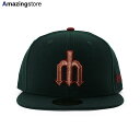 ニューエラ キャップ 59FIFTY シアトル マリナーズ MLB WOOL COOPERSTOWN TEAM BASIC FITTED CAP DARK GR...