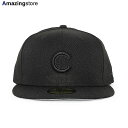 ニューエラ キャップ 59FIFTY シカゴ カブス MLB TEAM BASIC FITTED CAP BLACKOUT NEW ERA CHICAGO CU...
