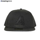 ニューエラ キャップ 59FIFTY アリゾナ ダイヤモンドバックス MLB TEAM BASIC FITTED CAP BLACKOUT NEW ERA AR...