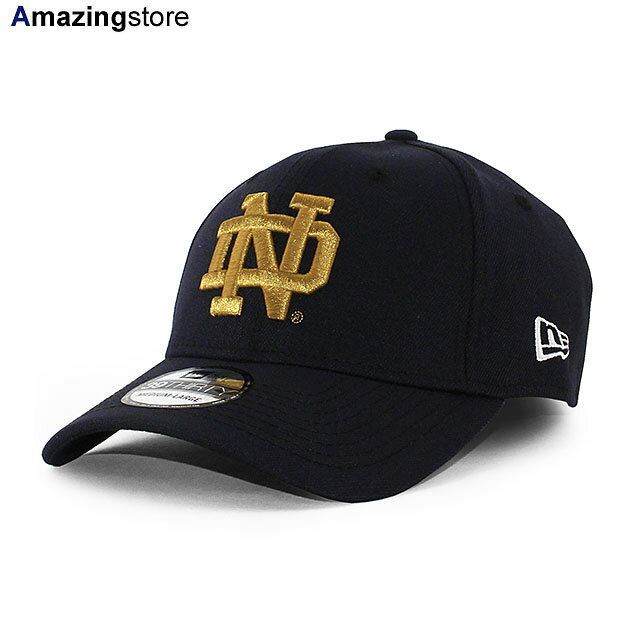 ニューエラ キャップ 39THIRTY ノートルダム ファイティング アイリッシュ NCAA TEAM CLASSIC FLEX FIT CAP NAVY NEW ERA NOTRE DAME FIGHTING IRISH ネイビー 帽子 メンズ レディース 男女兼用 /NAVY 24_5RE_0522